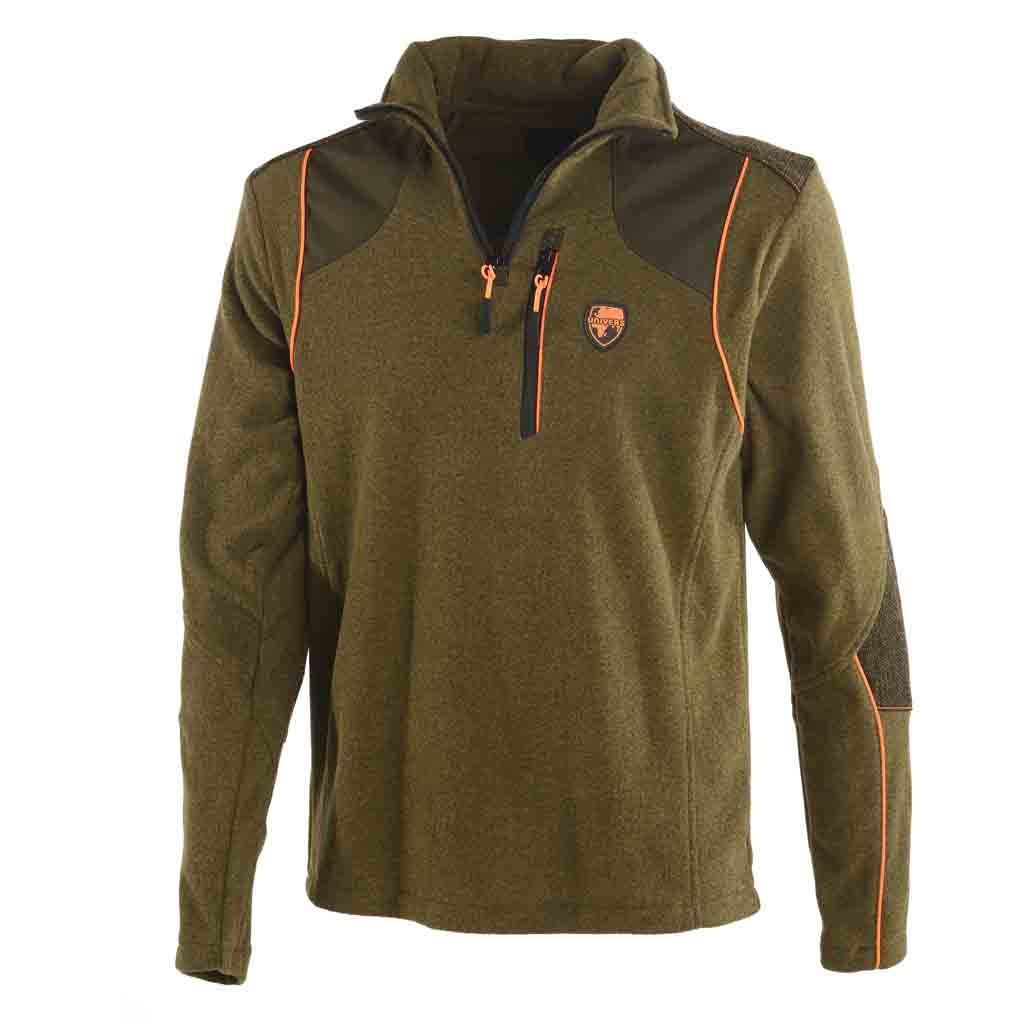 UNIVERS LUPETTO MONTE BIANCO – PILE MEZZA ZIP CON TOPPE