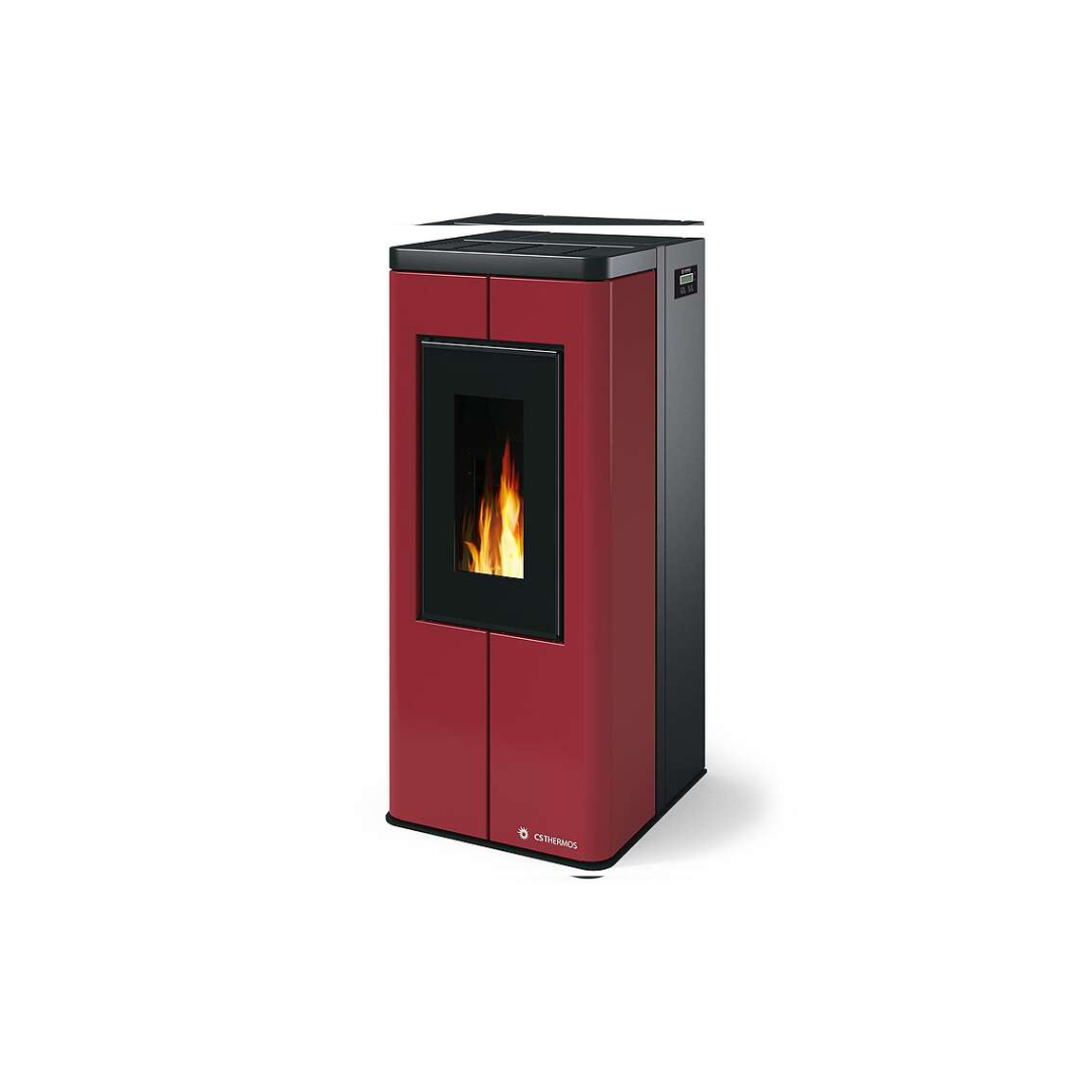 STUFA A PELLET - SCRIGNO CS THERMOS - BRUCIATORE AUTOPULENTE