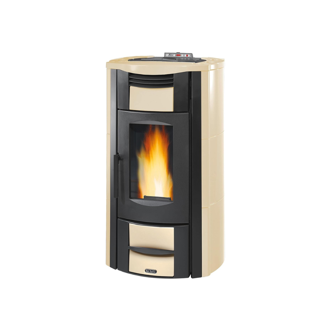 TERMOSTUFA A PELLET DAL ZOTTO MARTA – POTENZA, EFFICIENZA E DESIGN ELEGANTE