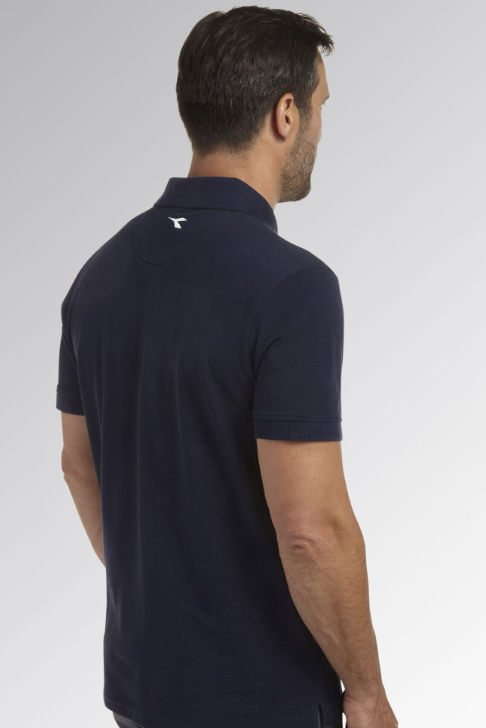 POLO MC ATLAR ORGANIC DIADORA UTILITY – COMFORT E SOSTENIBILITÀ IN COTONE BIOLOGICO
