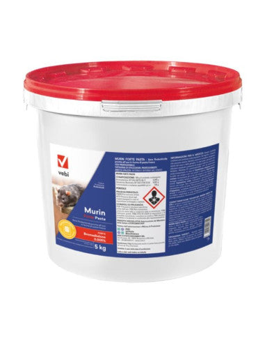 MURIN FORTE PASTA RODENTICIDA PRONTO ALL'USO A BASE DI BROMADIOLONE