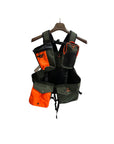 THREE POCKET VEST COL 1644 FOREST NIGHT