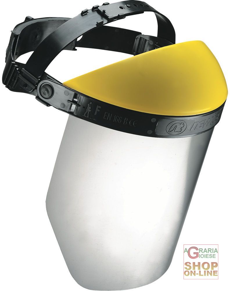 CASCHETTO CON VISIERA IN POLICARBONATO