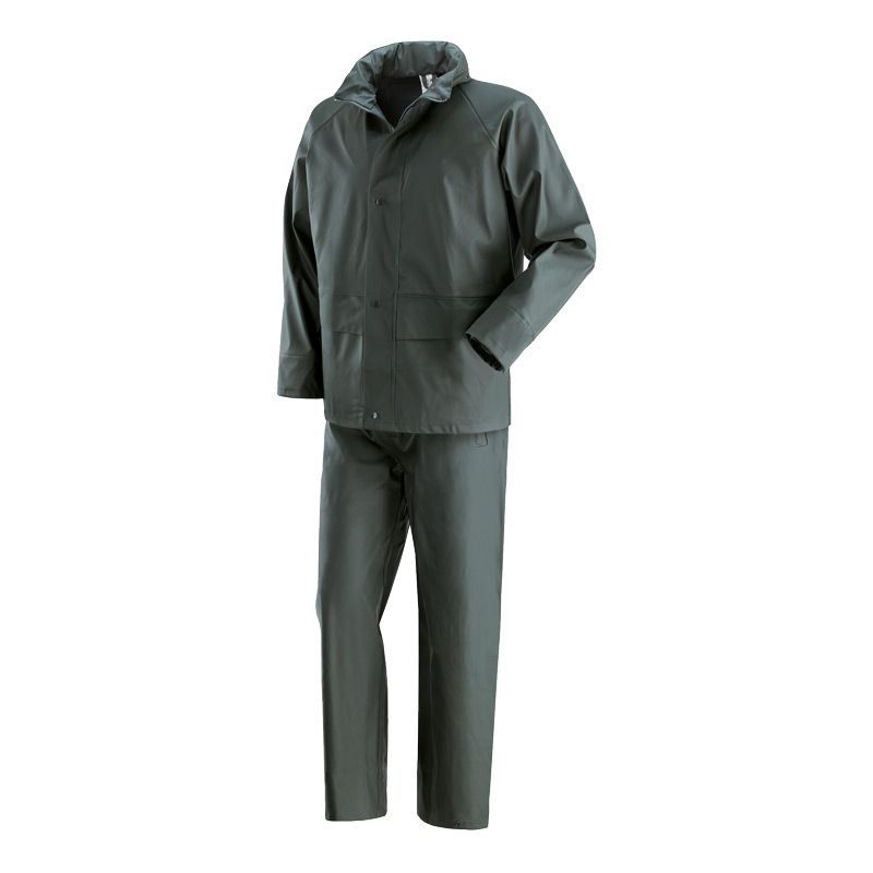 COMPLETO GIACCA E PANTALONE IN PVC/PU – ANTIPIOGGIA IGUAZÙ