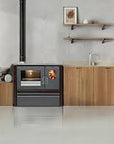 STUFA CUCINA A LEGNA - MARION TOPFLAME 7KW