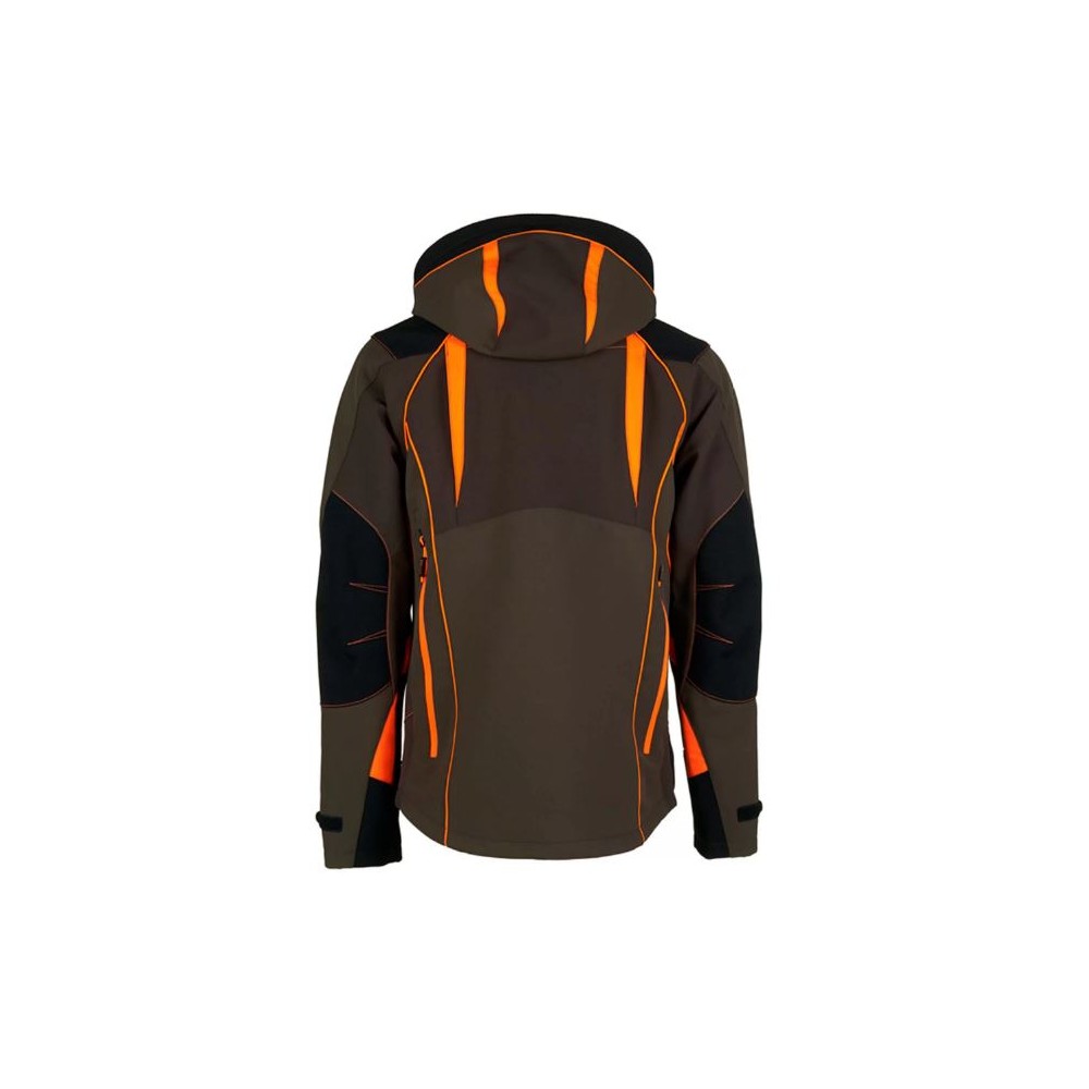 GIACCA UNIVERS TONALE U-TEX VERDE/ARANCIO