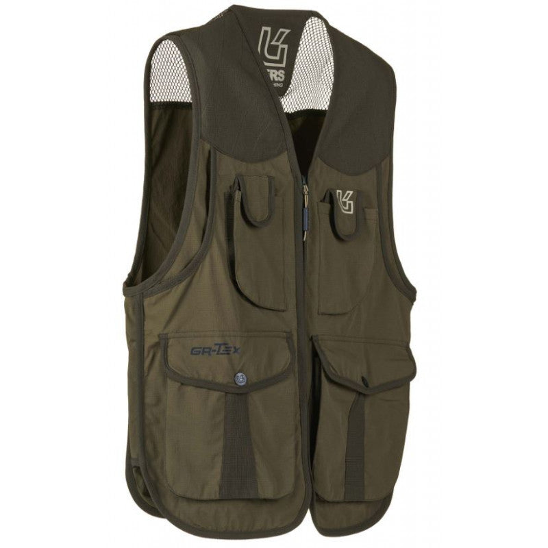GILET DA CACCIA UNIVERS VERDE CON RETINA