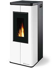 STUFA A PELLET - SCRIGNO CS THERMOS - BRUCIATORE AUTOPULENTE