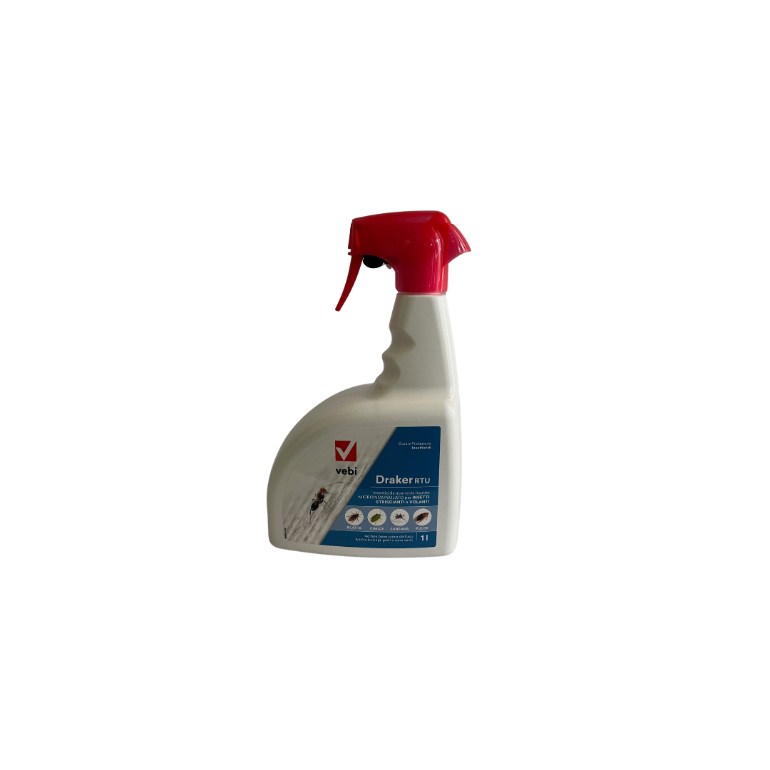INSETTICIDA ACARICIDA LIQUIDO - DRAKER RTU - 1 LT