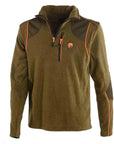 UNIVERS LUPETTO MONTE BIANCO – PILE MEZZA ZIP CON TOPPE