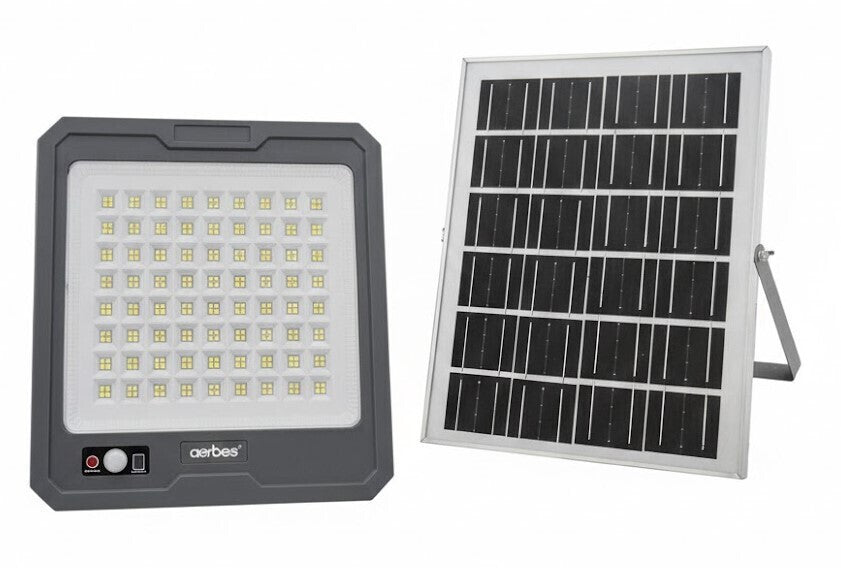 Faro LED Solare Aerbes 800W - Sensore Movimento IP66