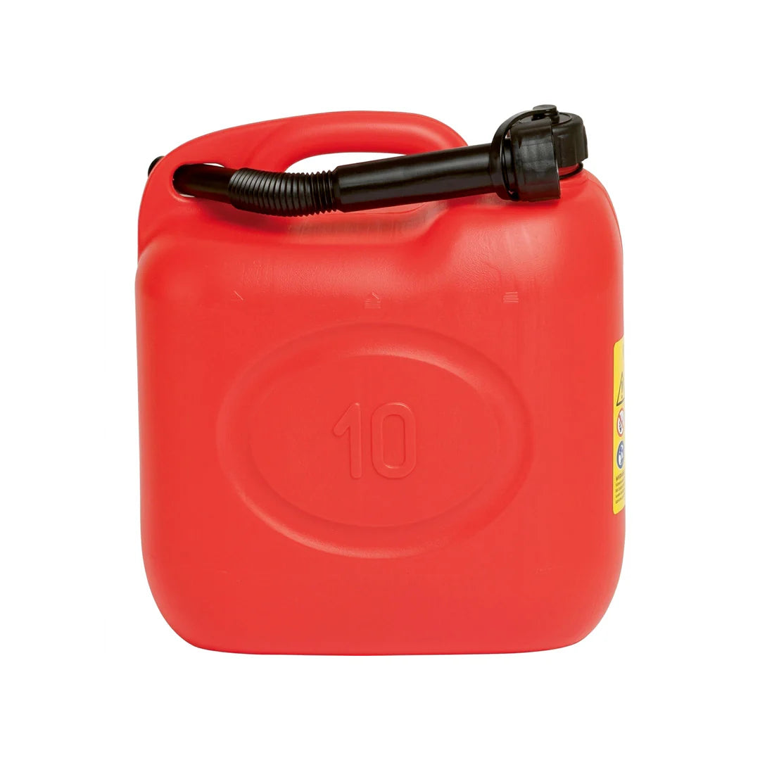 Tanica Carburante in Plastica 10 Lt - Omologata con Boccaglio