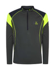 T-SHIRT A MANICHE LUNGHE ROLLY - ZOTTA FOREST - VERDE/NERA
