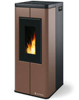 STUFA A PELLET - SCRIGNO CS THERMOS -  BRUCIATORE AUTOPULENTE